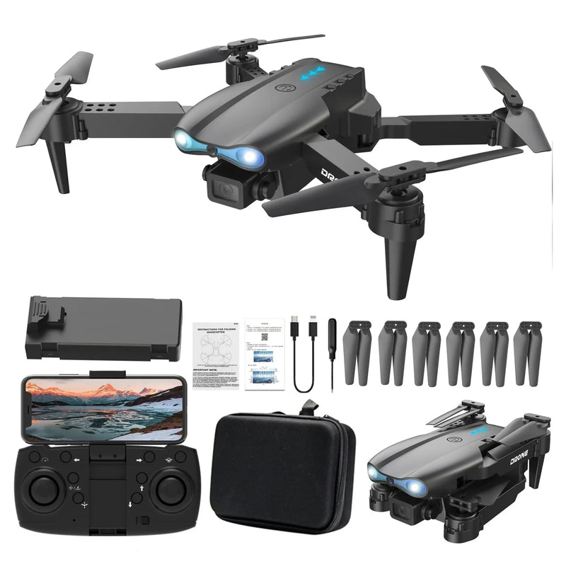 Drone E99 Pro 4k HD Dual Câmera Fotografia Aérea Rc Profissional