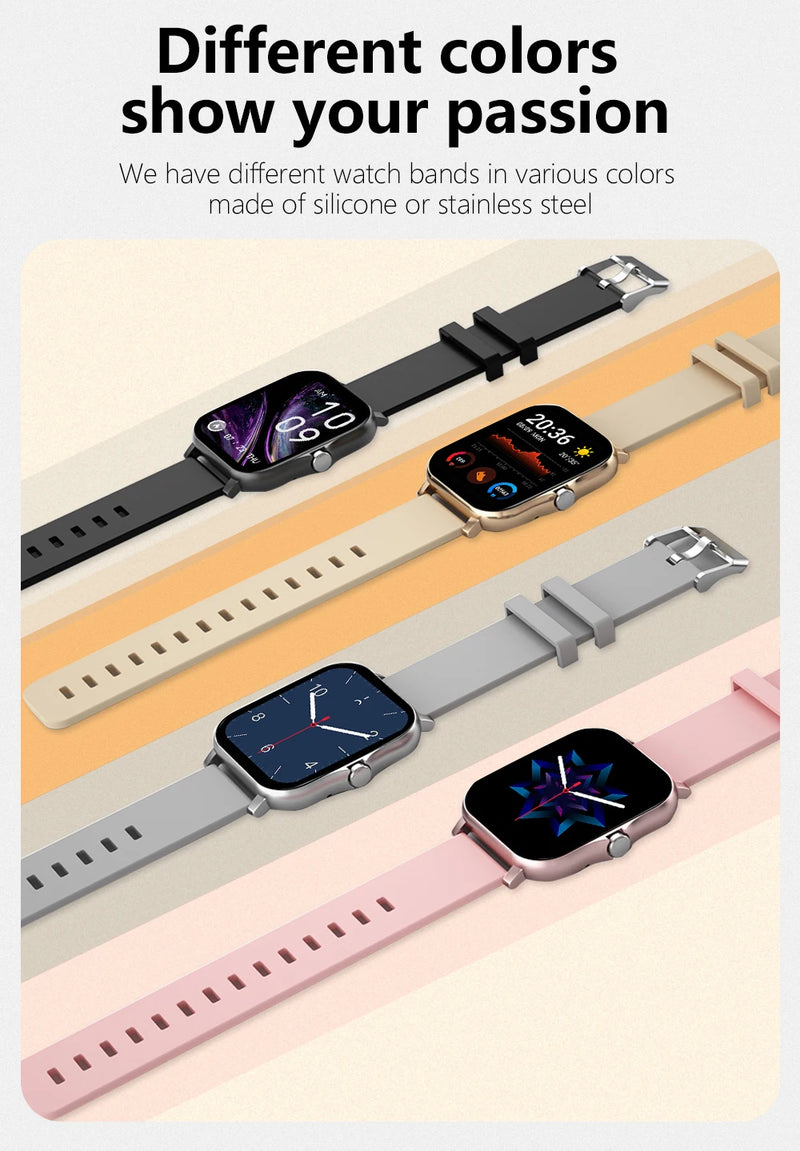 SmartWatch Xiaomi 2025 Y13 Multifuncional, à Prova de Água