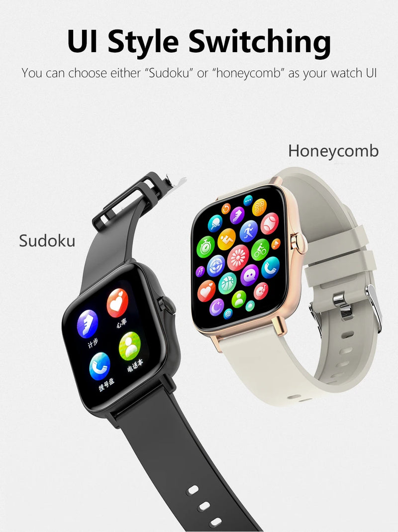 SmartWatch Xiaomi 2025 Y13 Multifuncional, à Prova de Água