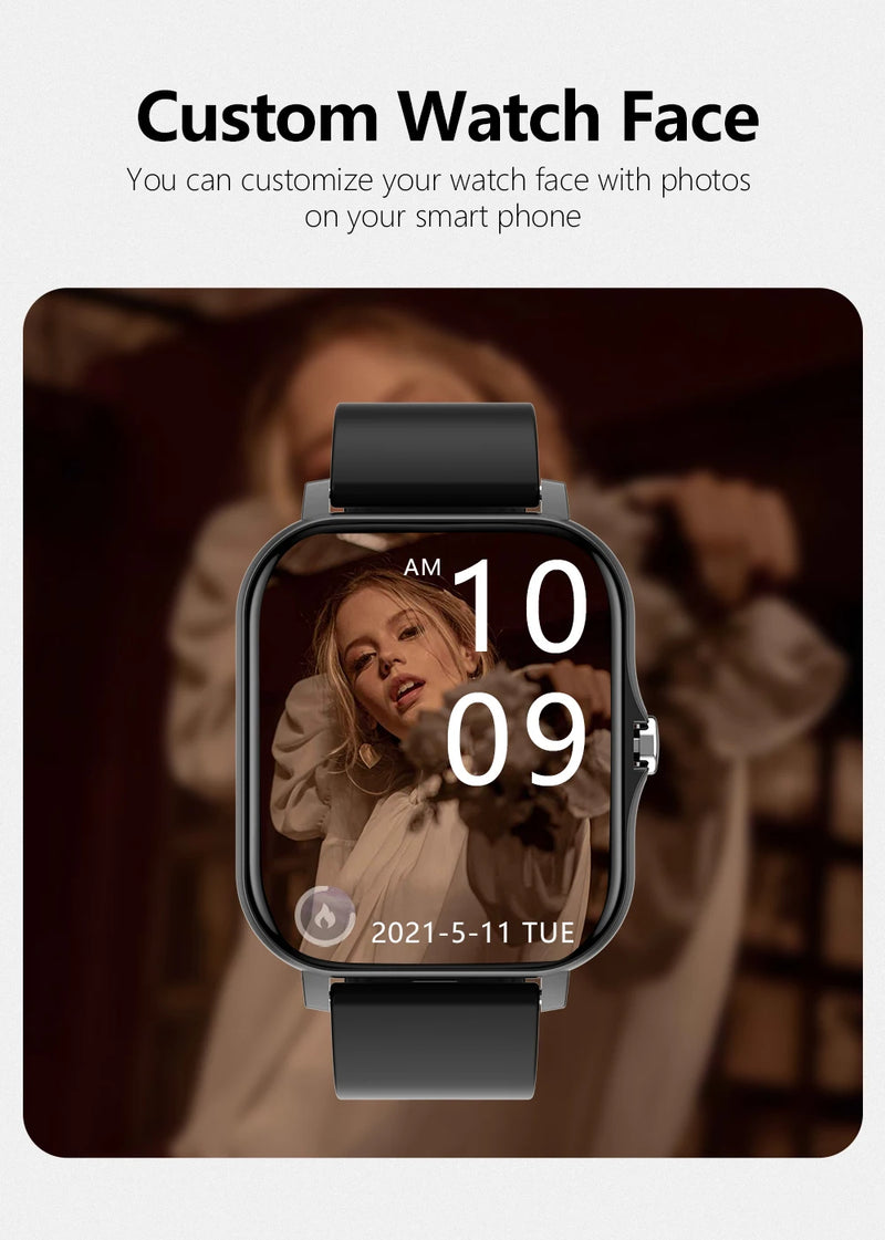SmartWatch Xiaomi 2025 Y13 Multifuncional, à Prova de Água