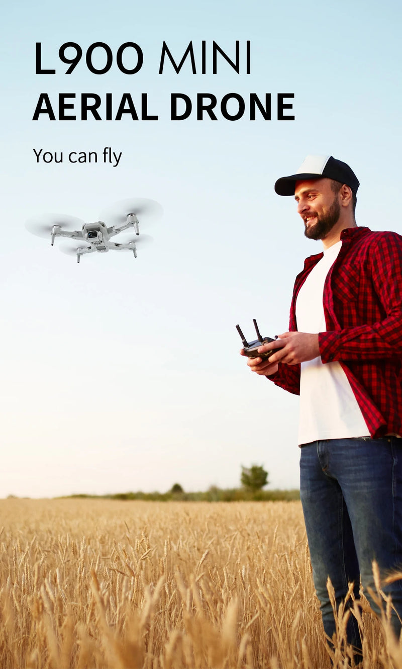 Drone L900 Pro 4K Profissional 5G GPS HD Câmera dupla