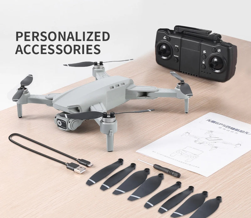 Drone L900 Pro 4K Profissional 5G GPS HD Câmera dupla