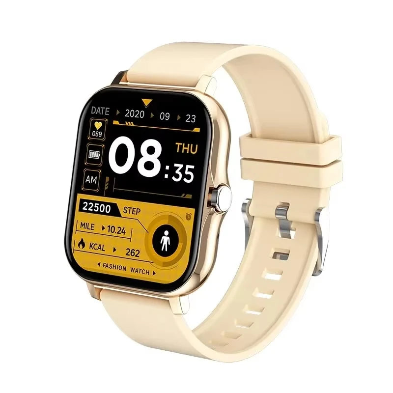 SmartWatch LAXASFIT para Homens e Mulheres, Pulseira com chamadas Bluetooth