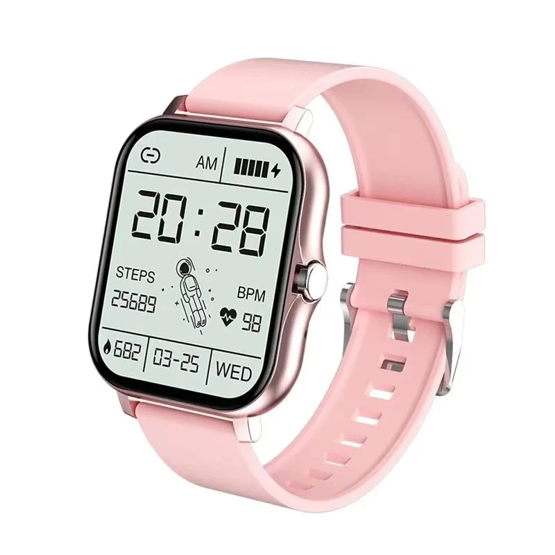 SmartWatch LAXASFIT para Homens e Mulheres, Pulseira com chamadas Bluetooth